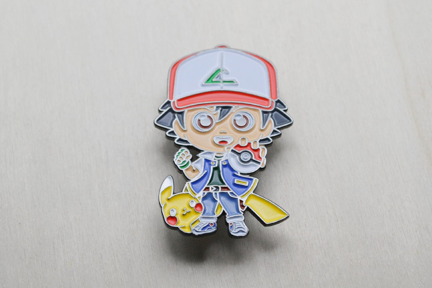 Ash & Pika Pin