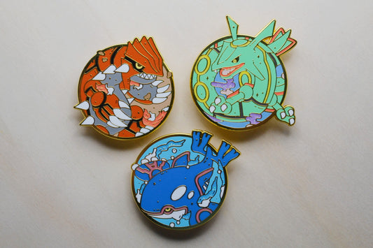 Weather Trio Pins