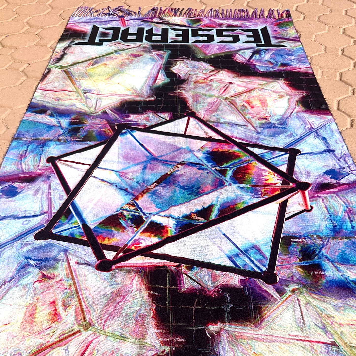 Tesseract Rainbow Pashmina